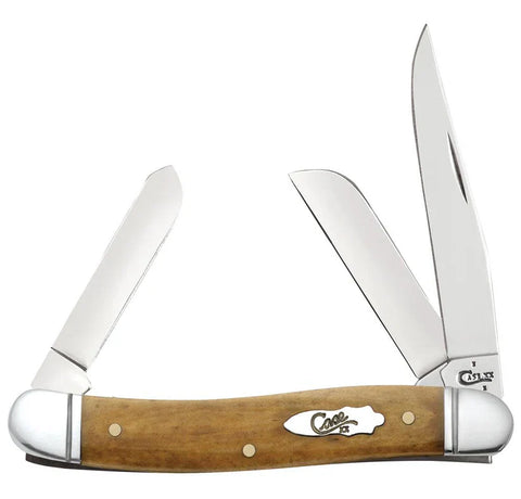 Case Knife 18 6318 SSM Antiq #1 Sm Bn Fluted (58185 )