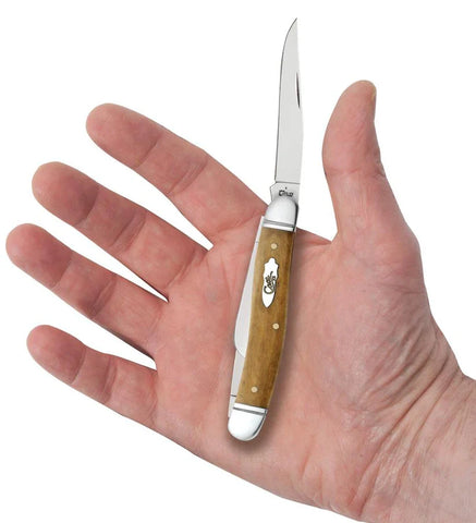 Case Knife 18 6318 SSM Antiq #1 Sm Bn Fluted (58185 )