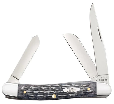 Case Knife 18 6318 Cvm Pw Gray #87 Cr Jgd Bn W/57731 (58413)