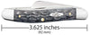 Case Knife 18 6318 Cvm Pw Gray #87 Cr Jgd Bn W/57731 (58413)