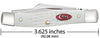 Case Knife 032 63032 SSM White OC0UFB Jgd Pls W/703177 SparXX (60184)