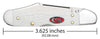 Case Knife  SparXX™ Standard Jig White Synthetic Mini CopperLock® (60185) (Case)