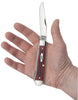 CASE Knife Pocket worn Old Red Bone Trapper 9 (CTC)  (00783) (Case)
