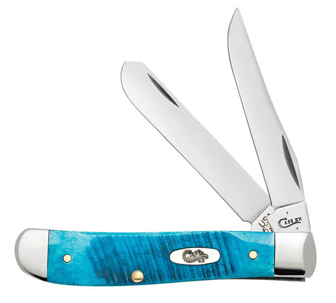 CASE Caribbean Blue Bone Mini Trapper (CTC) (25593) (Case)