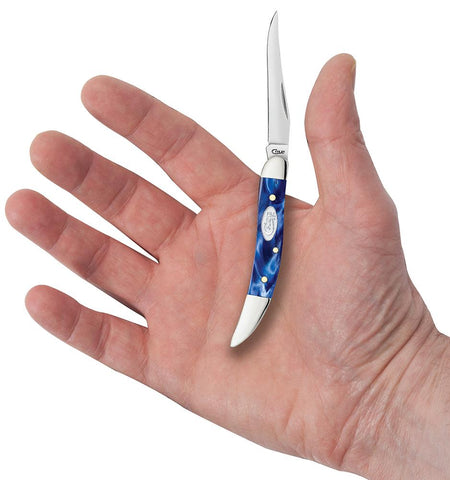 CASE Sparxx Blue Kirinite Small Texas Toothpick (CTC)(23437) (Case)