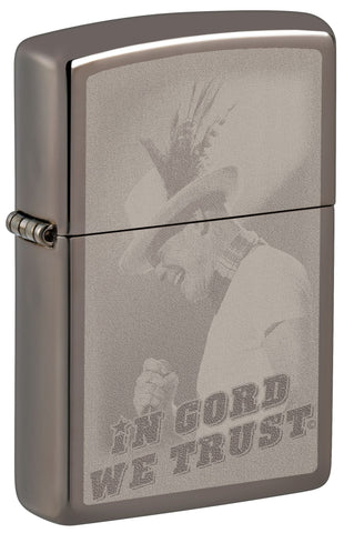 Zippo In Gord We Trust Black Ice (Model # 150-106137)