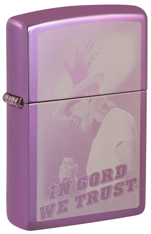 Zippo In Gord We Trust Purple (Model # 24747 -106142)