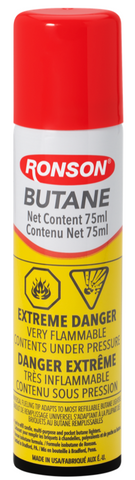 Ronson Butane12x75ml  ( 99143C) ( Ronson )