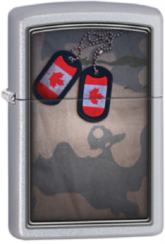 Zippo Souvenir Canada Dog Tag Camo (205-078193)