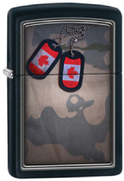 Zippo Souvenir Canada Dog Tag Camo (218-078232)
