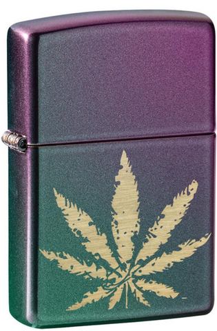 Zippo 49146 Cannabis Design Iridescent (49185)
