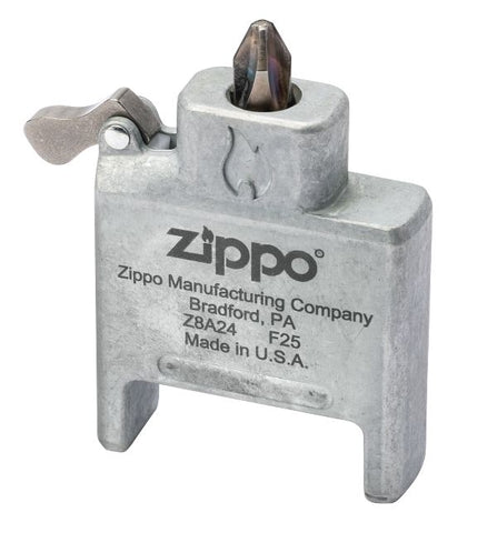 Zippo Bit Safe Screwdriver Brushed Chrome (40702)