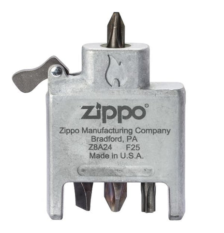 Zippo Bit Safe Screwdriver Satin Chrome (40701)