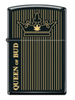 Zippo Black Obsidian Vertical Flame (218-116113)  (L1001)