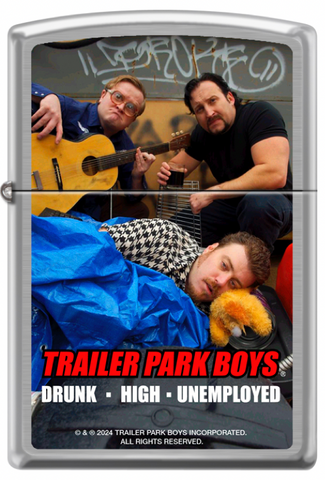 Zippo Trailer Park Boys Brushed Chrome (200-114506)