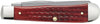 CASE Knife Pocket worn Old Red Bone Trapper 9 (CTC)  (00783) (Case)