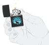 Zippo Buck Wear Outside Voice Design (46590)