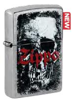 Zippo 207 Zippo Skull Chrome Design (47002)