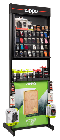 Zippo Display 40 Piece Floor Display