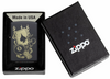 Zippo Black Matte, Gambling Design (49257)