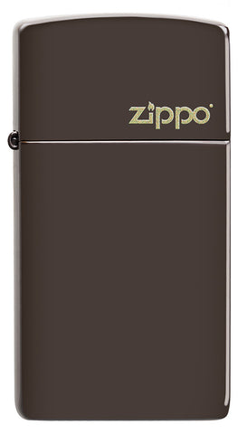 Zippo Slim Brown w/Zippo (49266ZL)