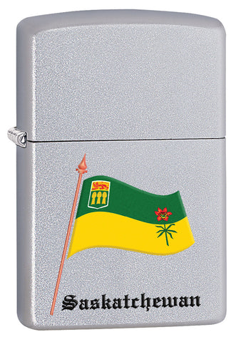 Zippo Souvenir Flag of Saskatchewan  (205-071552) NEW
