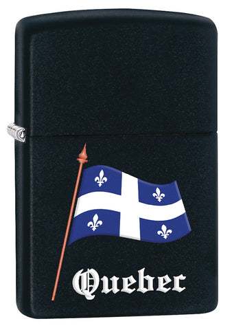 Zippo Souvenir Flag of Quebec  (218-078239) NEW