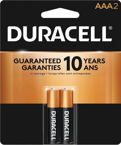 Duracell Coppertop AAA- 2 pack(18's)
