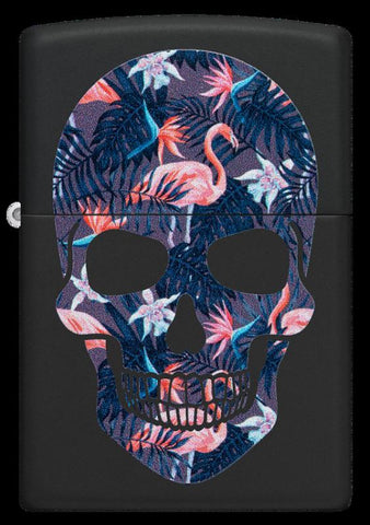Zippo Flamingo Skull Design (49771)