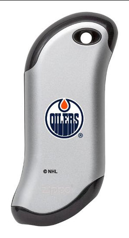 Zippo HeatBank 9s NHL Silver Edmonton Oilers (44637)