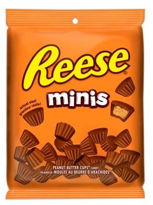 Hershey Reese's Mini Peanut Butter 104g x 6 per case (107897) (752846)