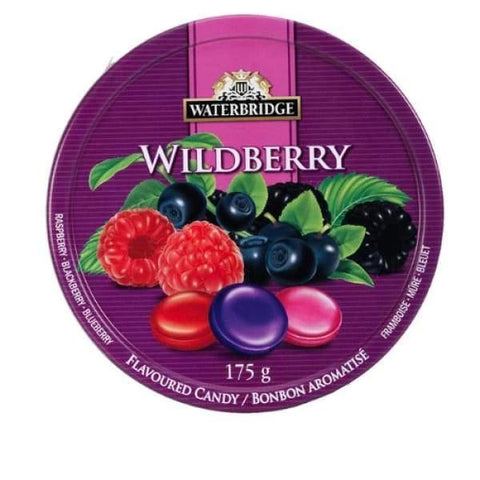 Waterbridge Travel Tins Wildberry 12x175g