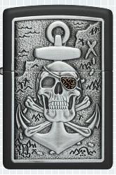 Zippo Skull Anchor Emblem (48122)