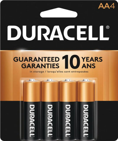 Duracell Coppertop AA-4 pack (14's) (114426)