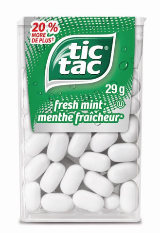 Ferrero Tic Tac Fresh Mint T60 29g x 12 (113495) (0538155