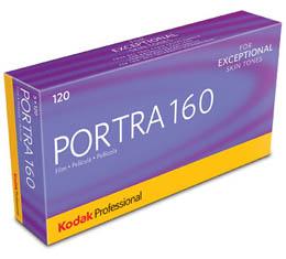 Kodak Professional Portra 160 Film / 120 Propack 5 Rolls (1808674)