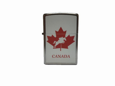 Zippo Maple Leaf Horse Things gravé exclusif (TE 21954) (CI015126)
