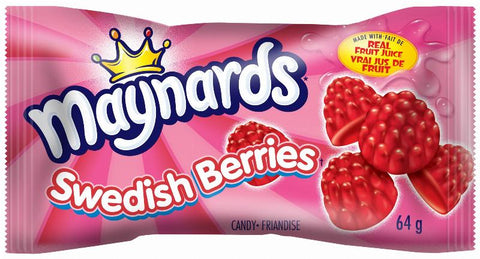 Maynards Swedish Berries 64g x 18 (122044) (0535044)