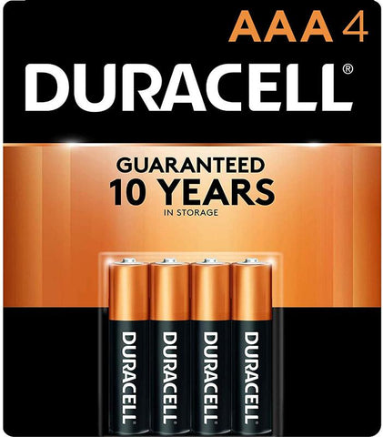 Duracell Coppertop AAA 4 pack (18's) (114429)