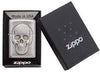 Zippo 200 Skull with Brain Surprise (29818)
